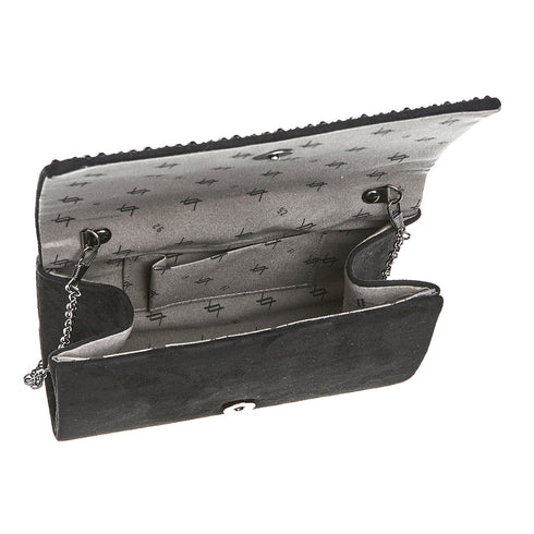 Verde Γυναικείο Τσαντάκι Βραδινό  01-1649 Μαύρο